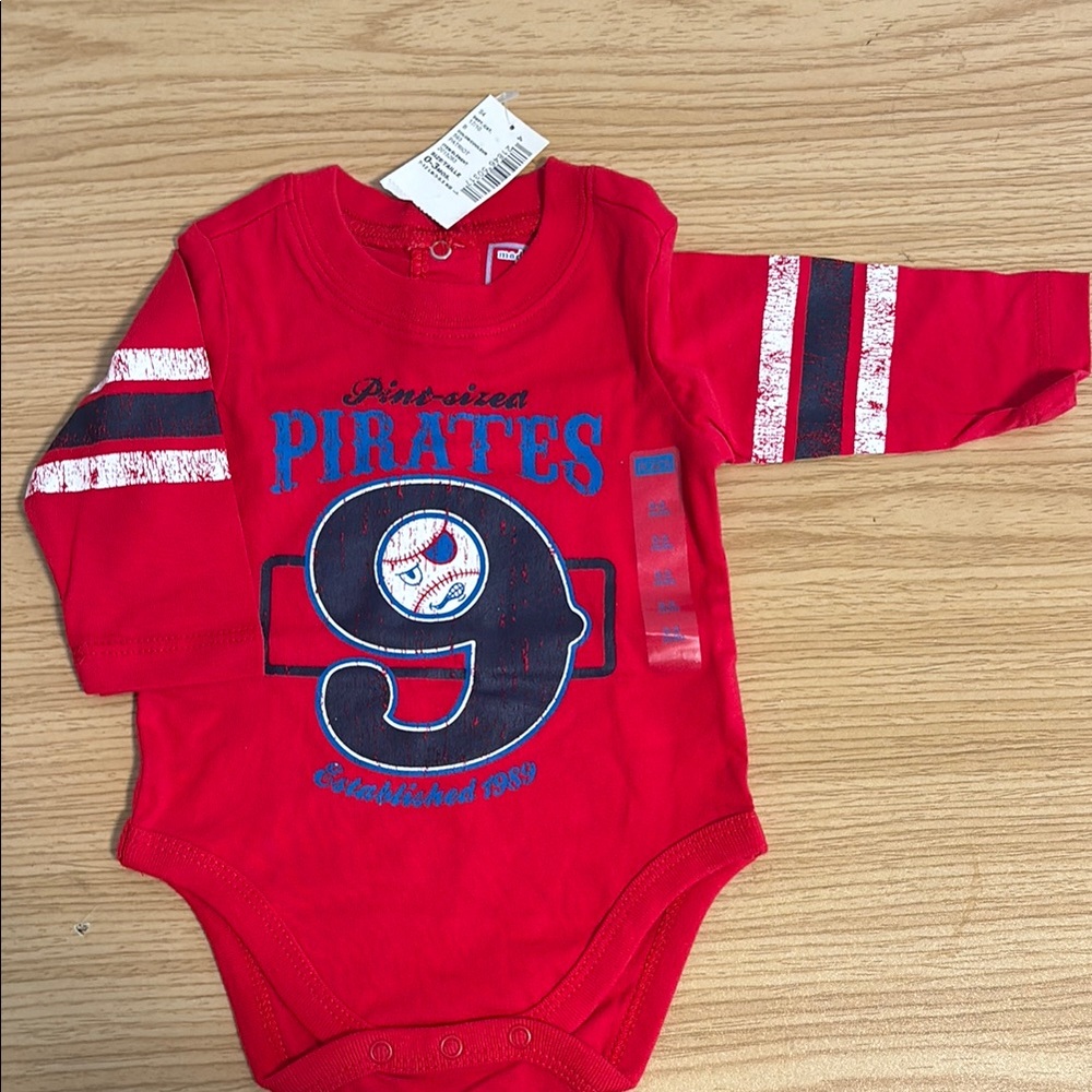 Place Red Baby Onesie